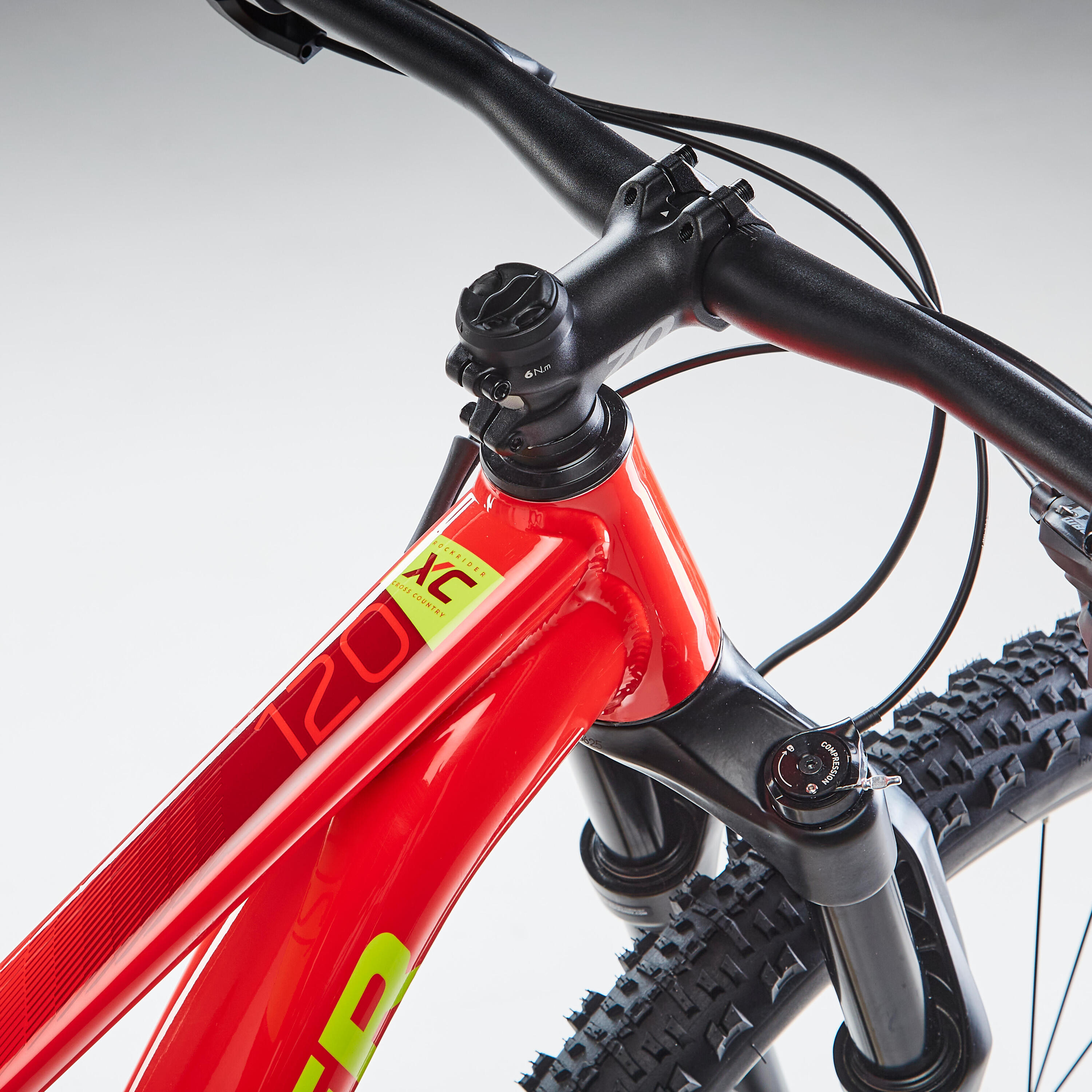 Bicicleta de montaña 29'' aluminio Sram Nx Eagle Rockrider XC120 rojo 9/21