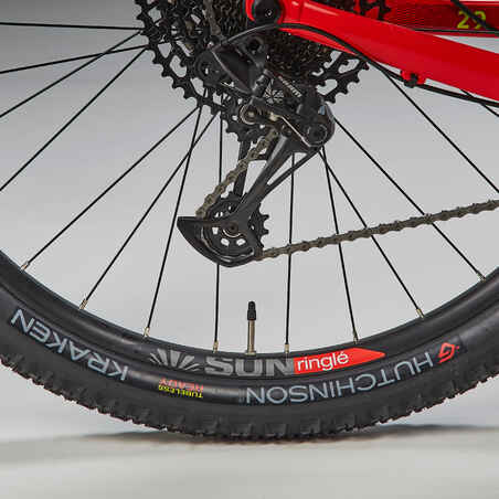 29 Inch MOUNTAIN BIKE ROCKRIDER XC 120 SRAM NX - RED