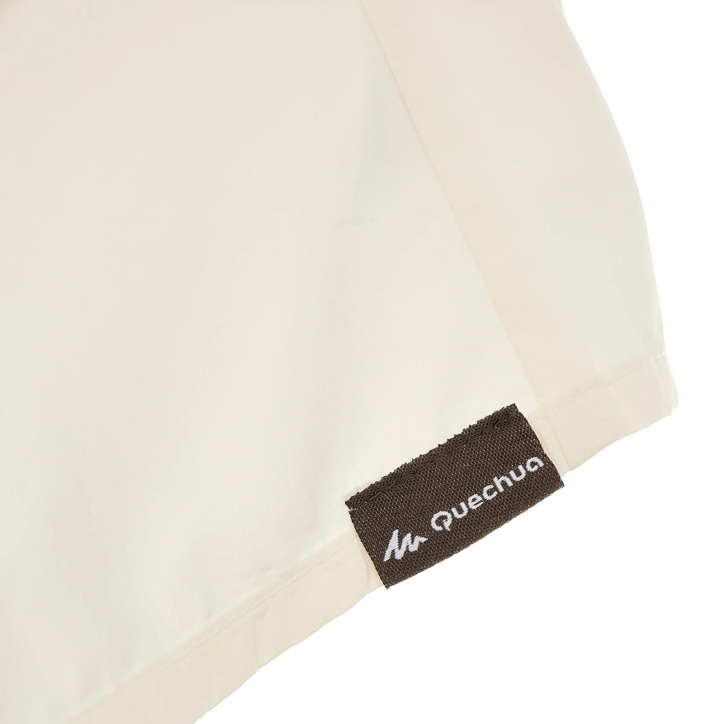 Arpenaz 900 women's short-sleeved hiking shirt - white 7/13