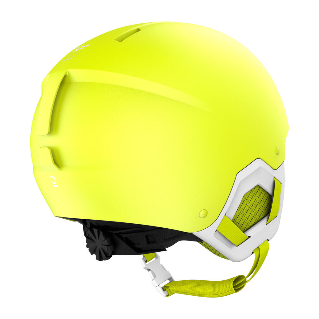 CASCO DE ESQUÍ NIÑOS H-KID 500 AMARILLO FLUO