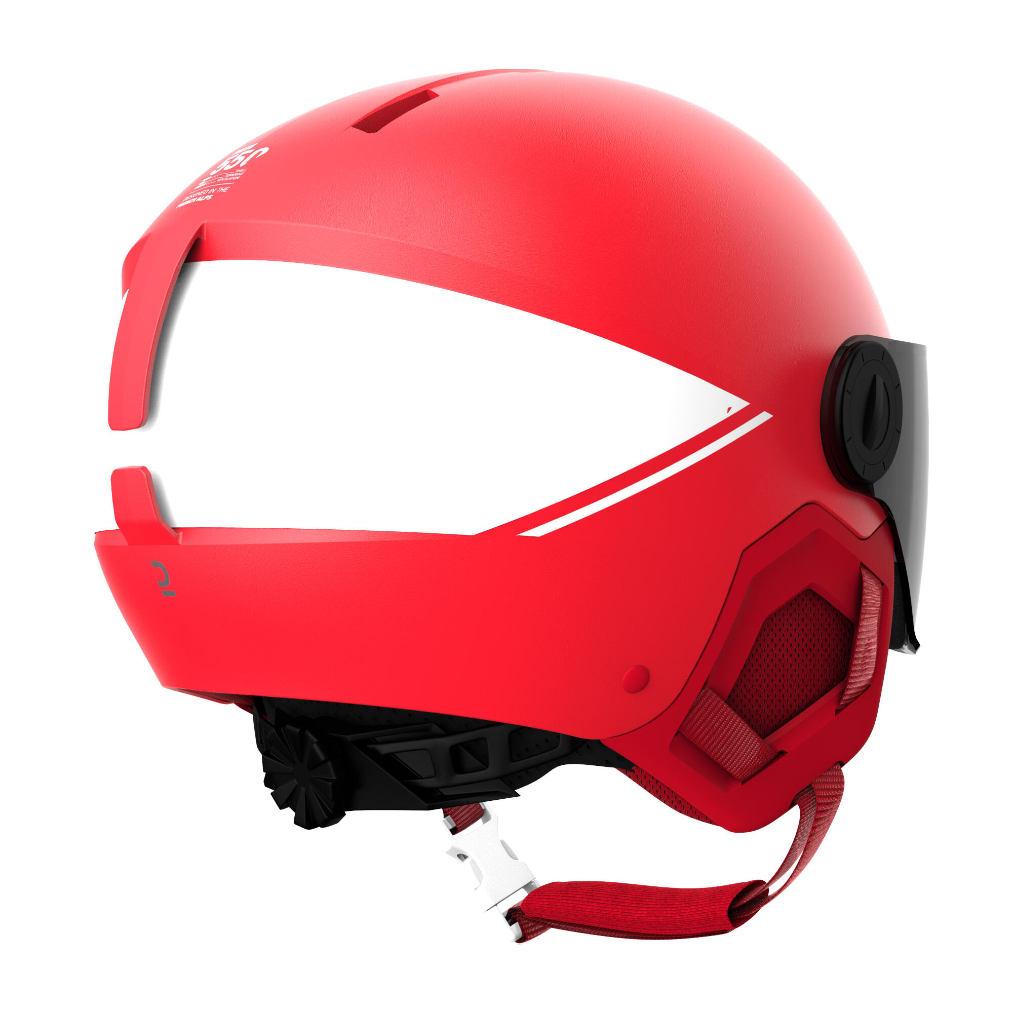 Kid’s ski helmet, H-KID 550 - Red 4/10
