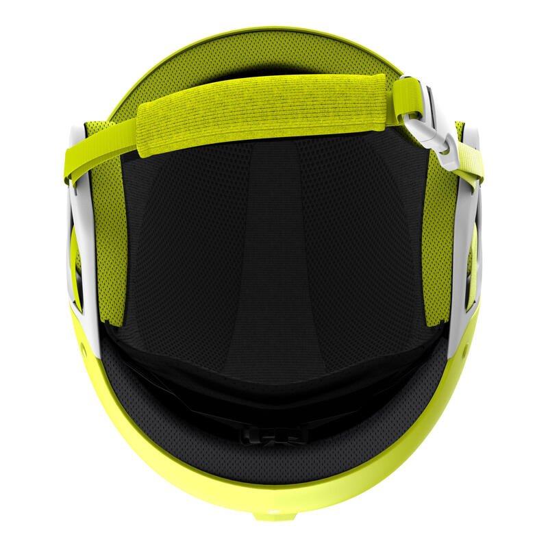 CAPACETE DE SKI CRIANÇA H-KID 500 AMARELO FLUORESCENTE