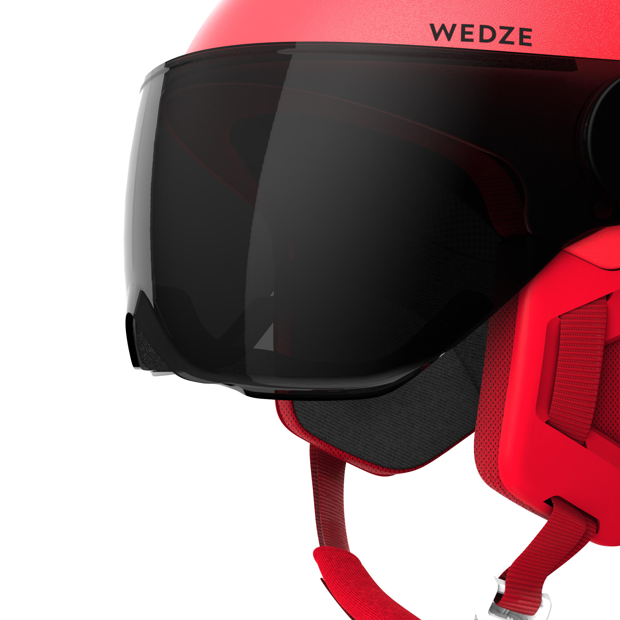 Kid’s ski helmet, H-KID 550 - Red 3/10