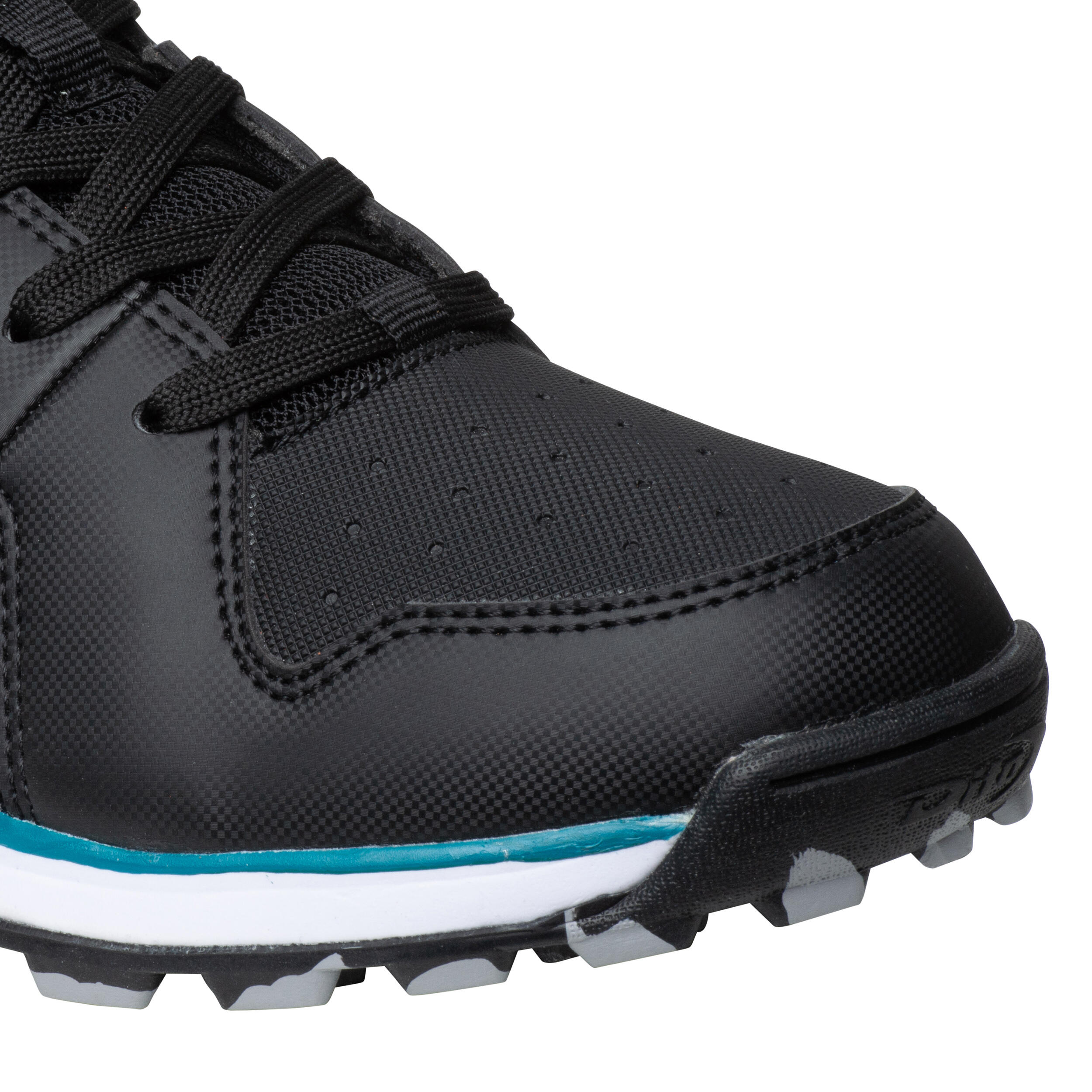 Adult Low to Moderate-Intensity Field Hockey Shoes DT100 - Black 3/9