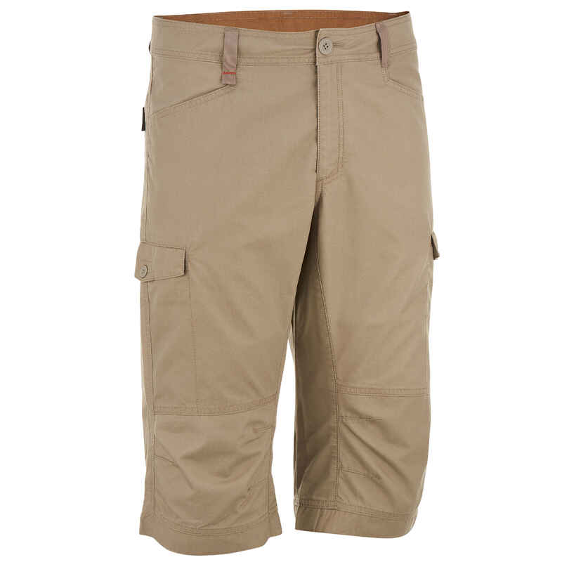 NH500 men’s country walking three-quarter trousers - beige