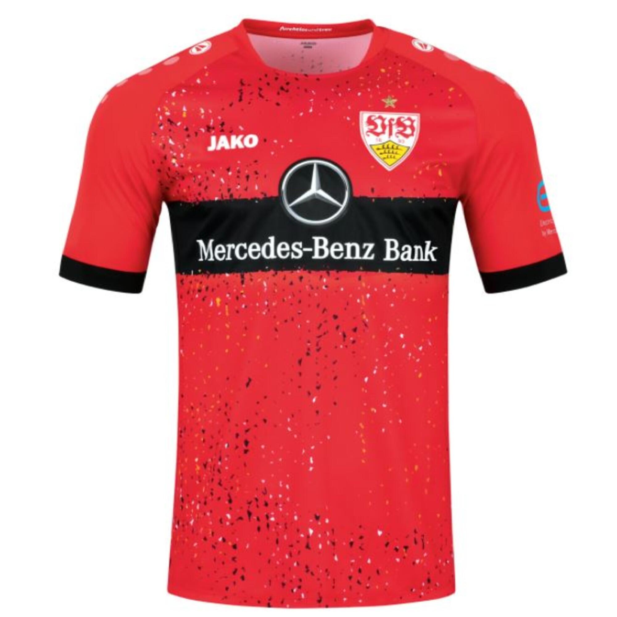 JAKO VfB Stuttgart Warm Up Shirt schwarz VfB Training Jersey Fan Trikot S 3XL 