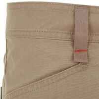 NH500 men’s country walking three-quarter trousers - beige