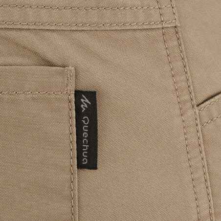 NH500 men’s country walking three-quarter trousers - beige