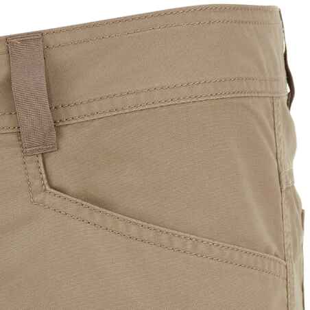 NH500 men’s country walking three-quarter trousers - beige