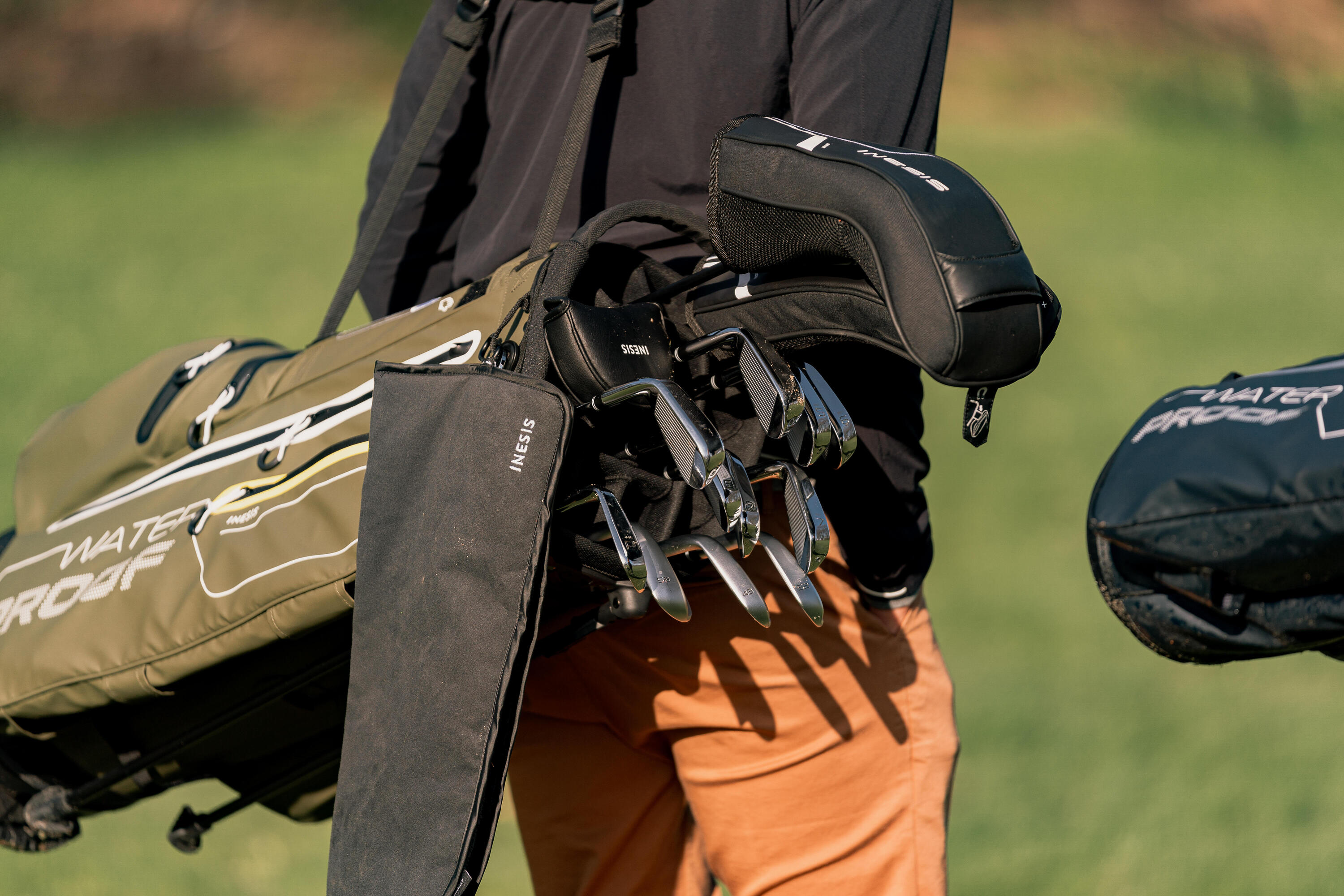 Serviette de golf biface – noir 7/9