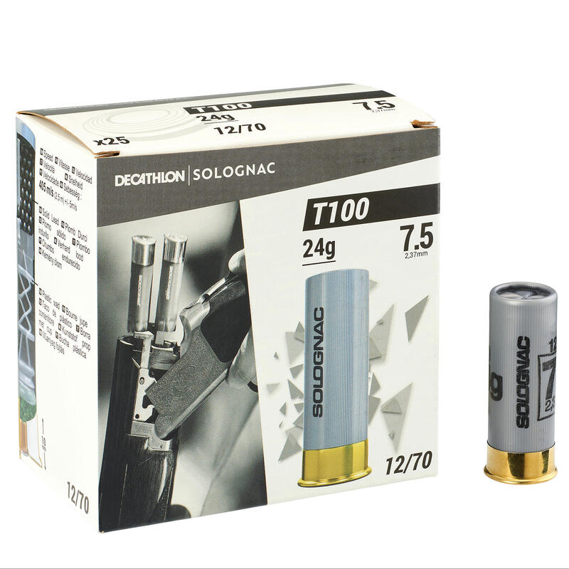 CARTUCHO L100 32 g LIMITED CALIBRE 12/70 CHUMBO N.° 9 X250 SOLOGNAC -  Decathlon