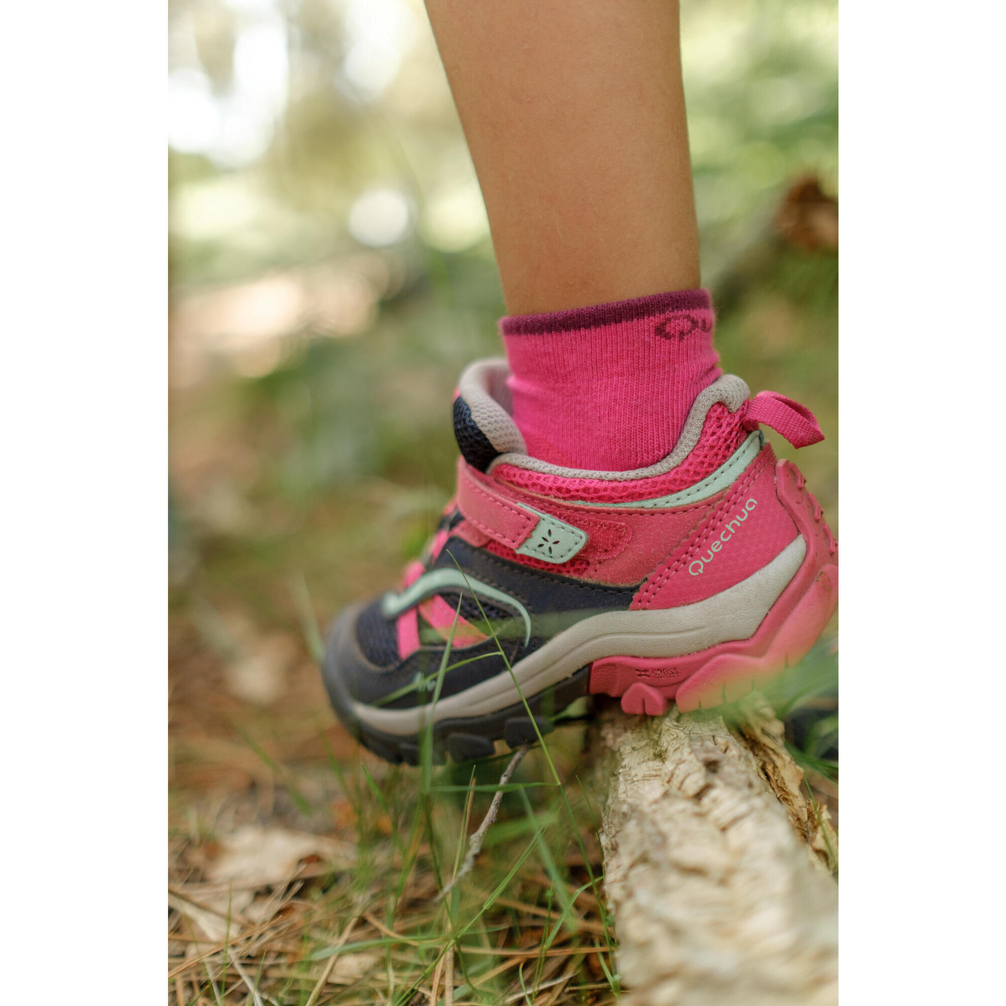 Chaussures de randonn e montagne avec scratch fille Crossrock