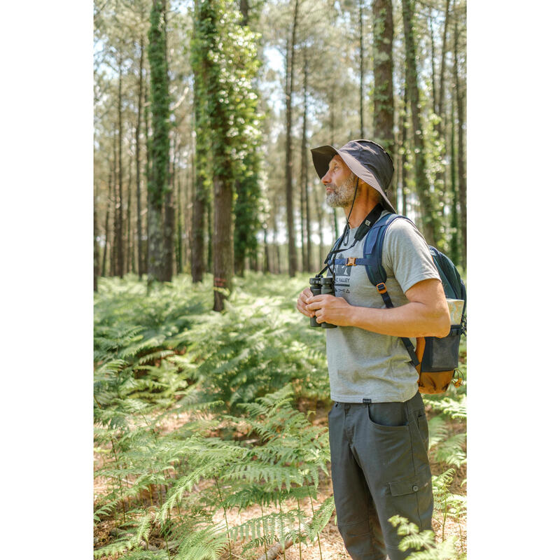 Pantalon scurt Drumeție NH500 Gri Bărbați
