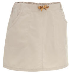Jupe-short randonnée nature NH100 beige femme