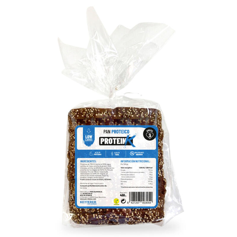 Pan Proteico ketterer 400g