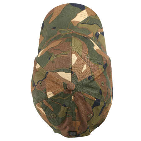 Schirmmütze 500 WOODLAND strapazierfähig camouflage/grün/braun 