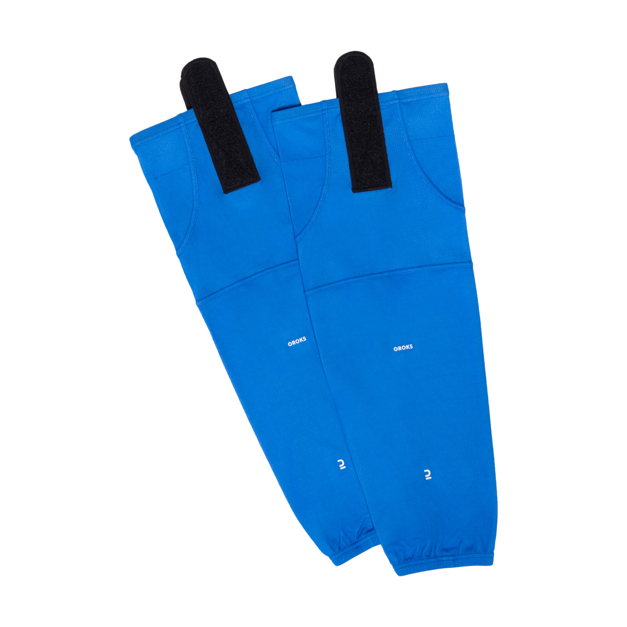 Kids' Reversible Ice Hockey Bottoms 500 Size S - White/Blue 2/3