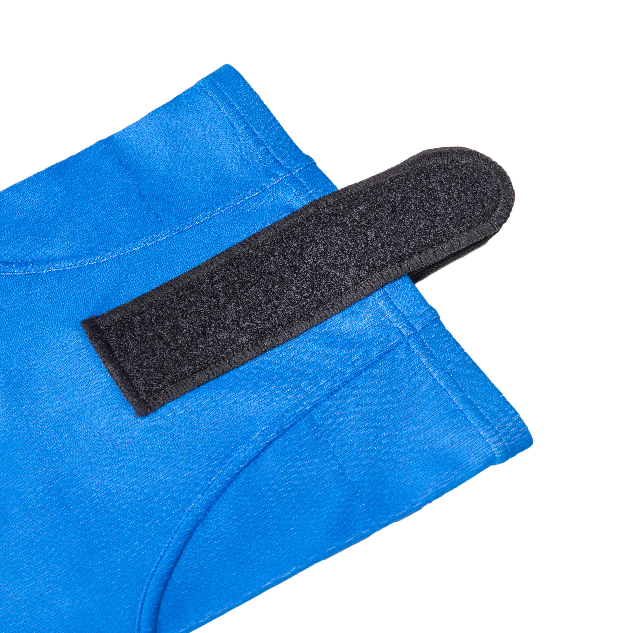 Kids' Reversible Ice Hockey Bottoms 500 Size S - White/Blue 3/3