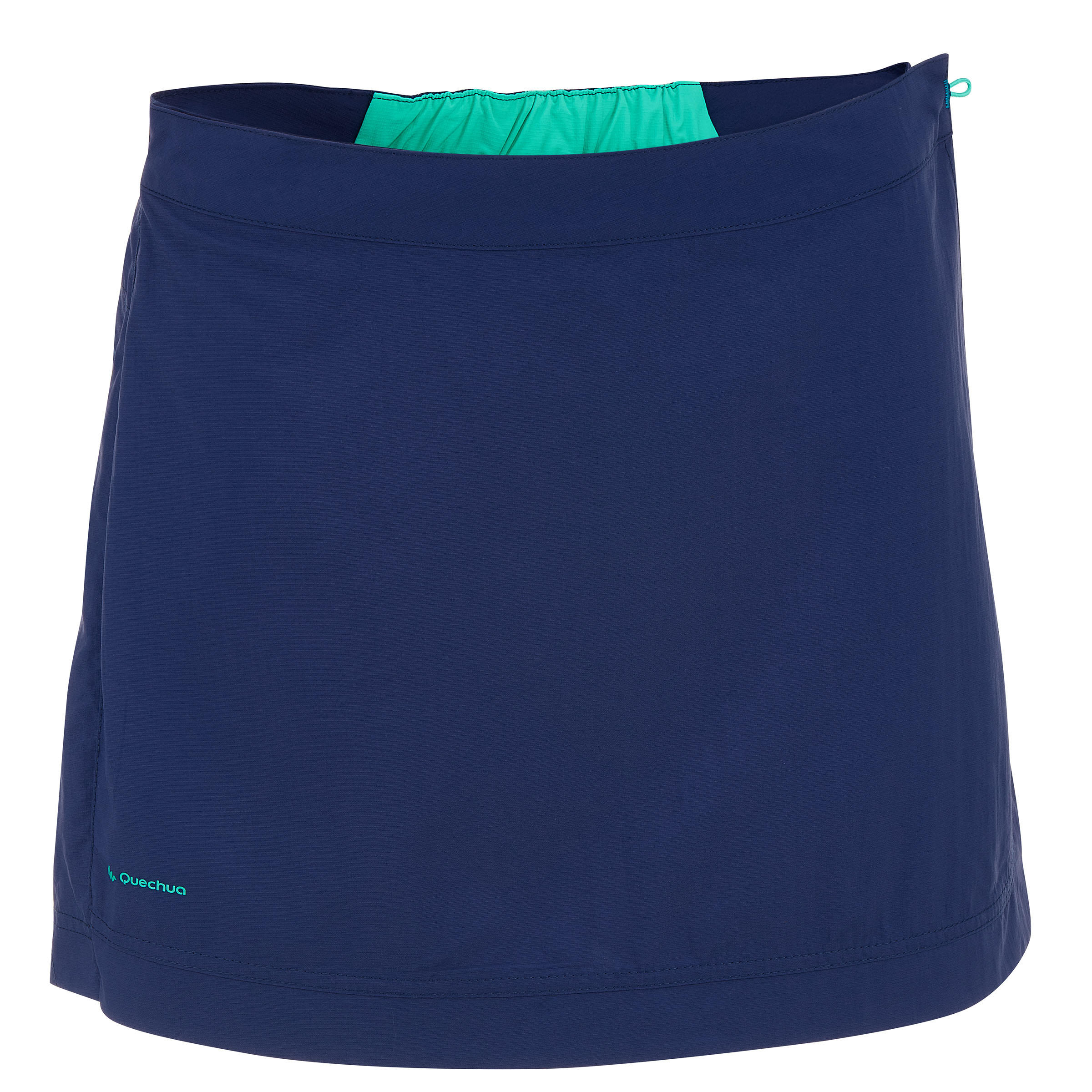 QUECHUA Women's Forclaz 100 Hiking Skort Blue