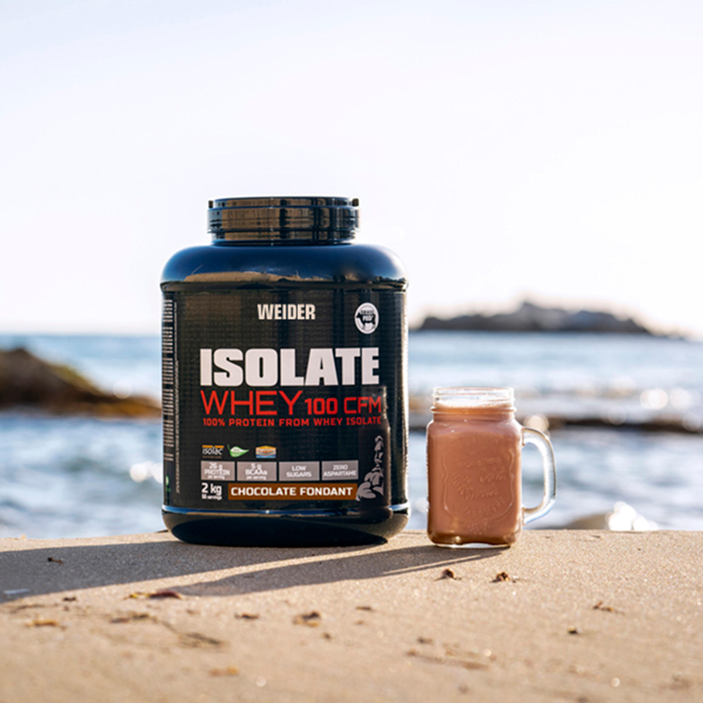 Proteína isolada 908 g Weider Whey 100 CFM 908 g 2/5