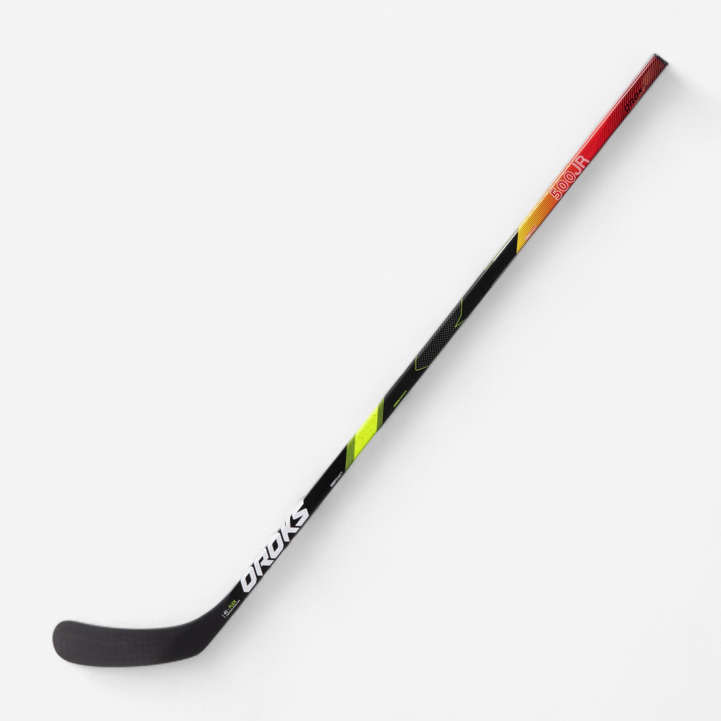 Intermediate Left-Handed Hockey Stick IH500 1/10