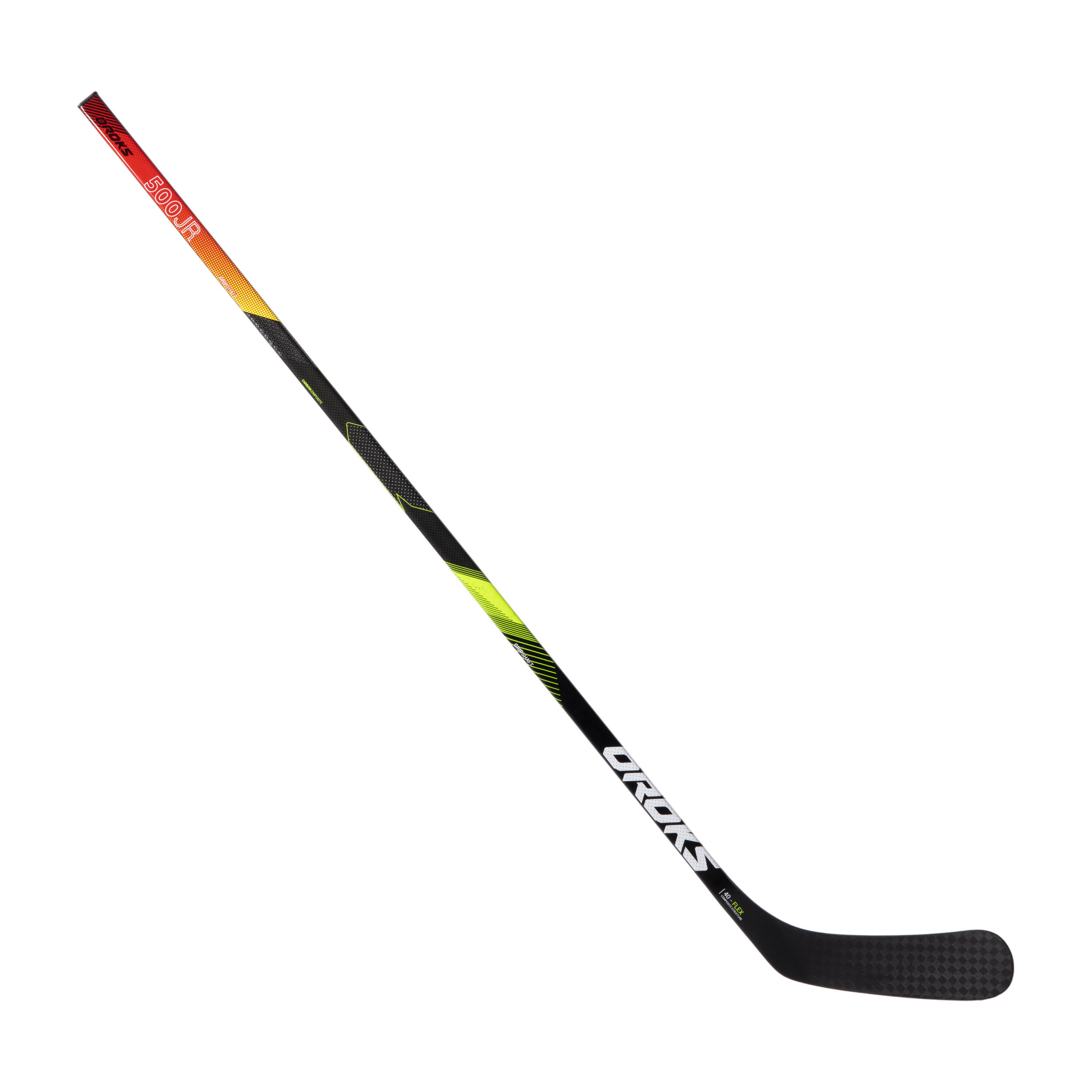 Intermediate Left-Handed Hockey Stick IH500 6/10