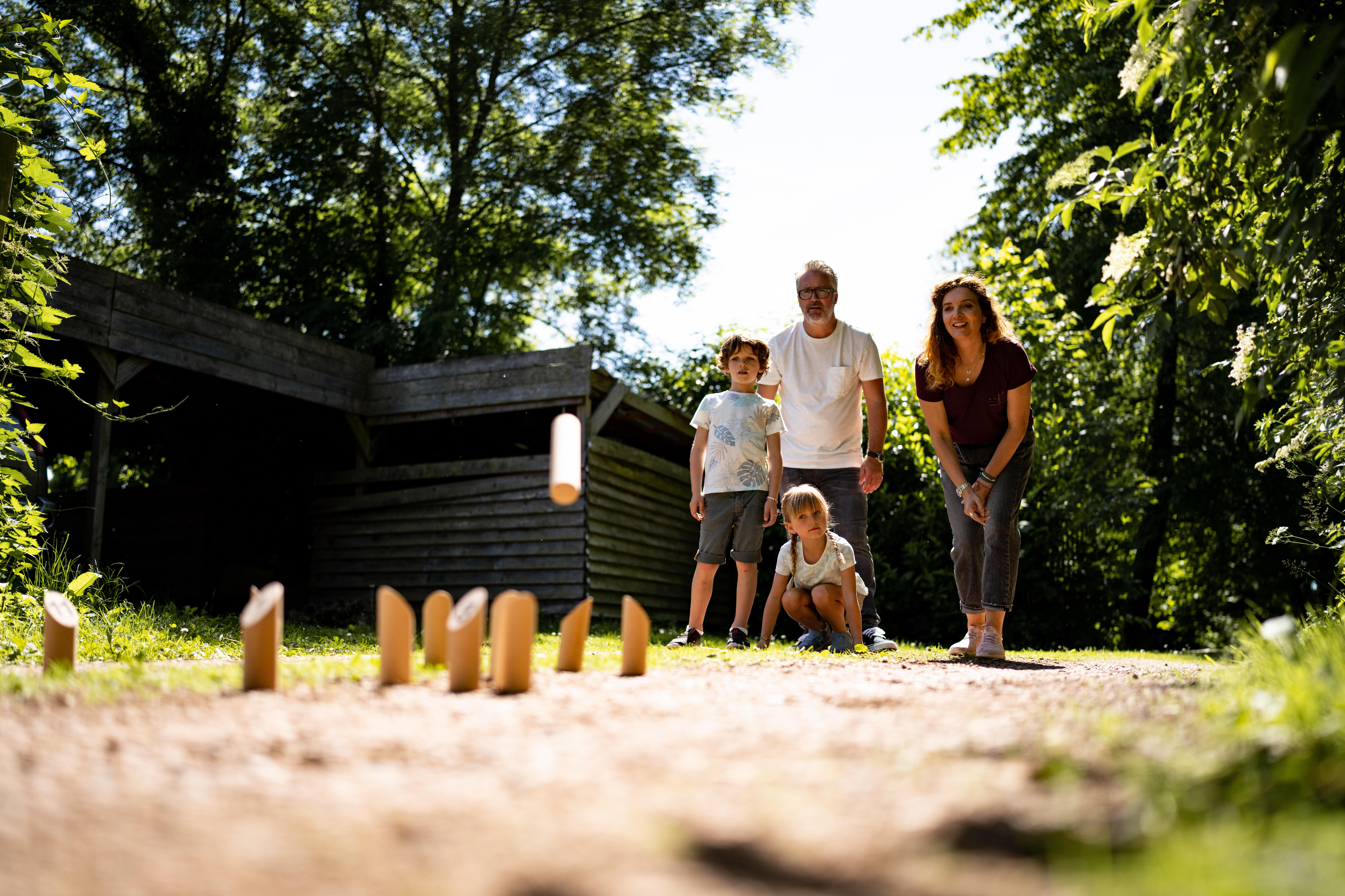 Jeu de quilles finlandaises compactes - DECATHLON