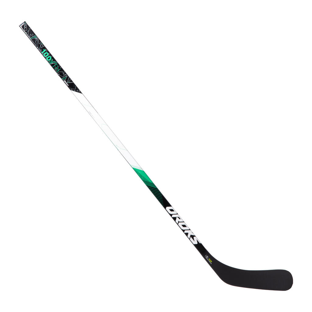 Kids' Left-Handed Hockey Stick IH 100