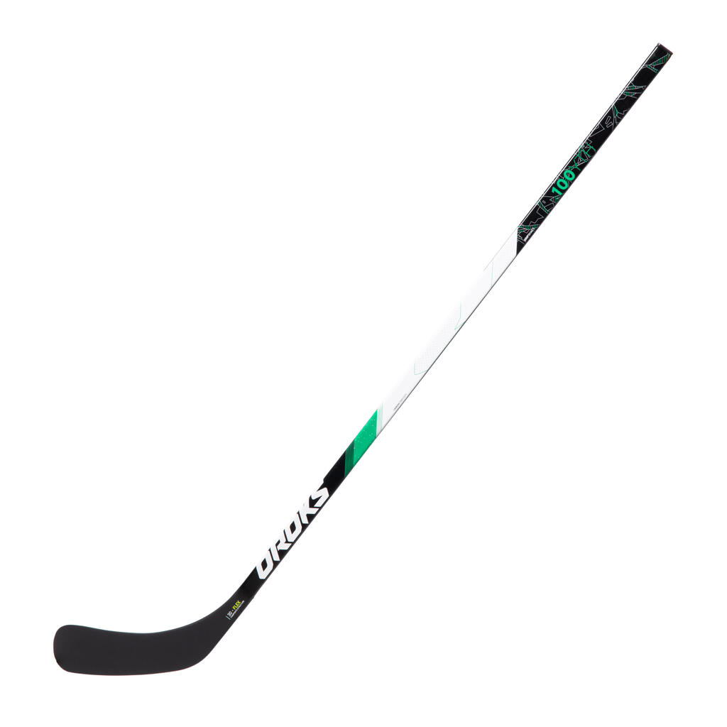 Kids' Left-Handed Hockey Stick IH 100