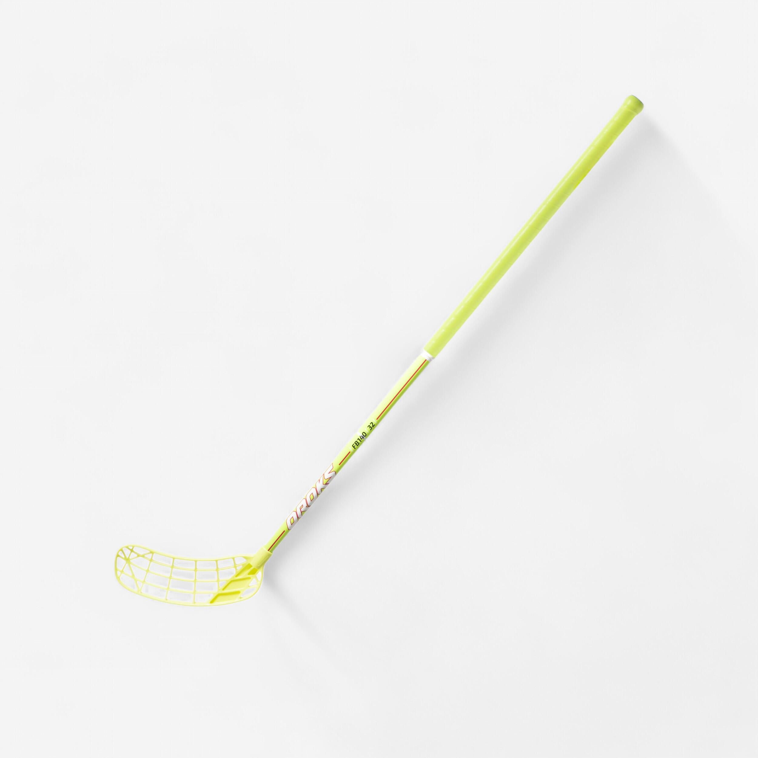 Crosă floorball fb 140 pentru dreptaci (mâna dreaptă jos)