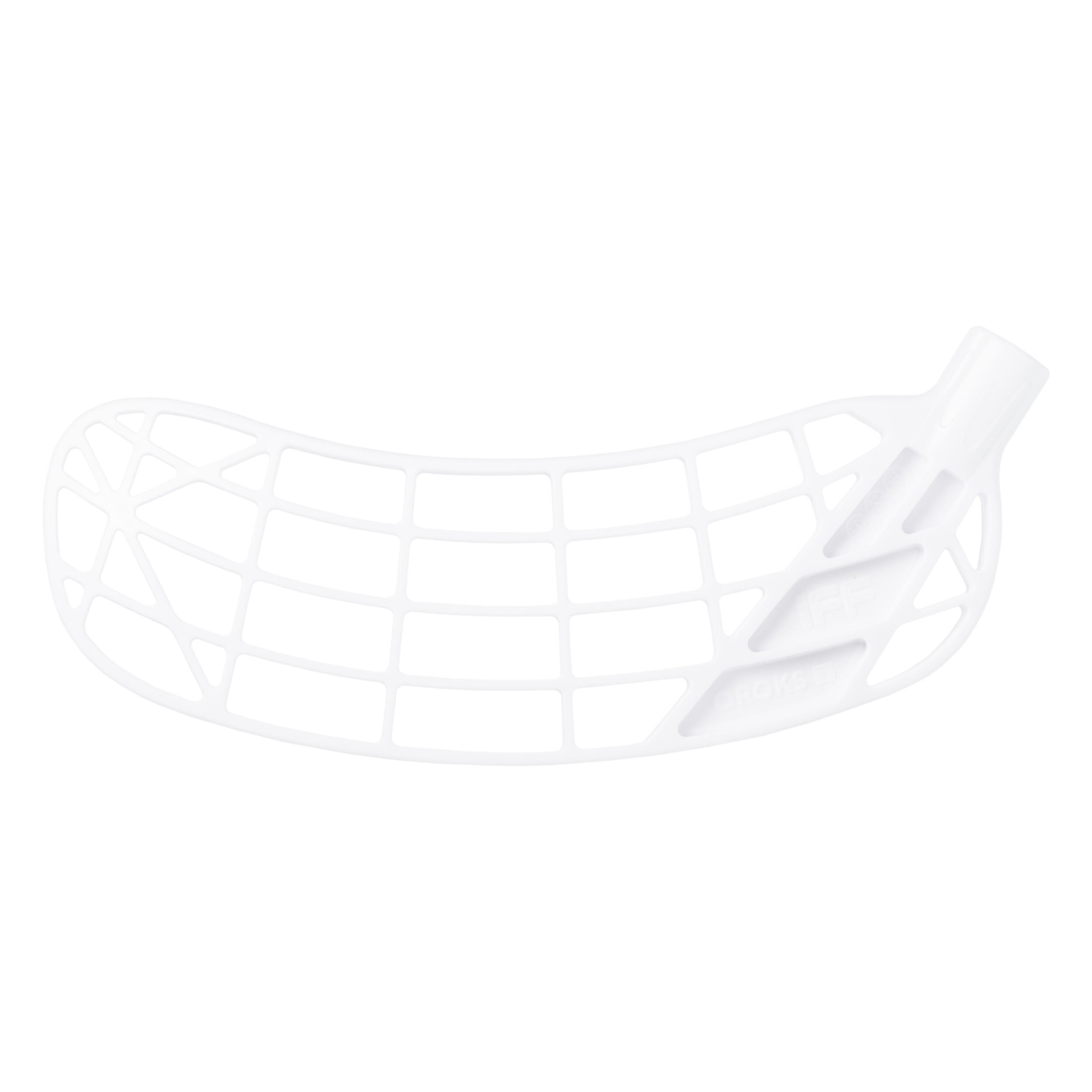 Palette de unihockey gauche blanche 2/3