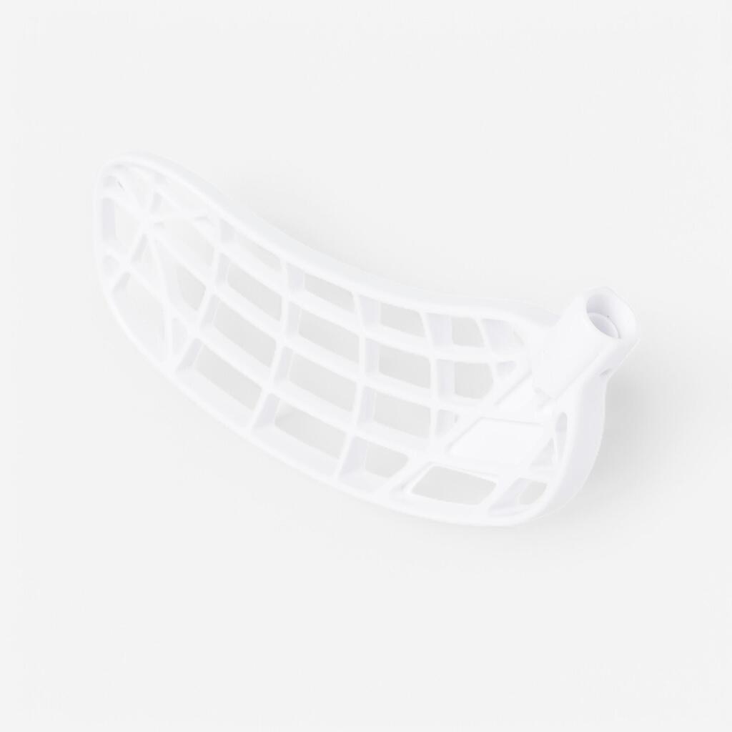 Bela lopatka za floorball palico za desničarje
