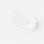 Palette de floorball droite blanche