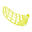 Paletta floorball destrorso giallo fluo