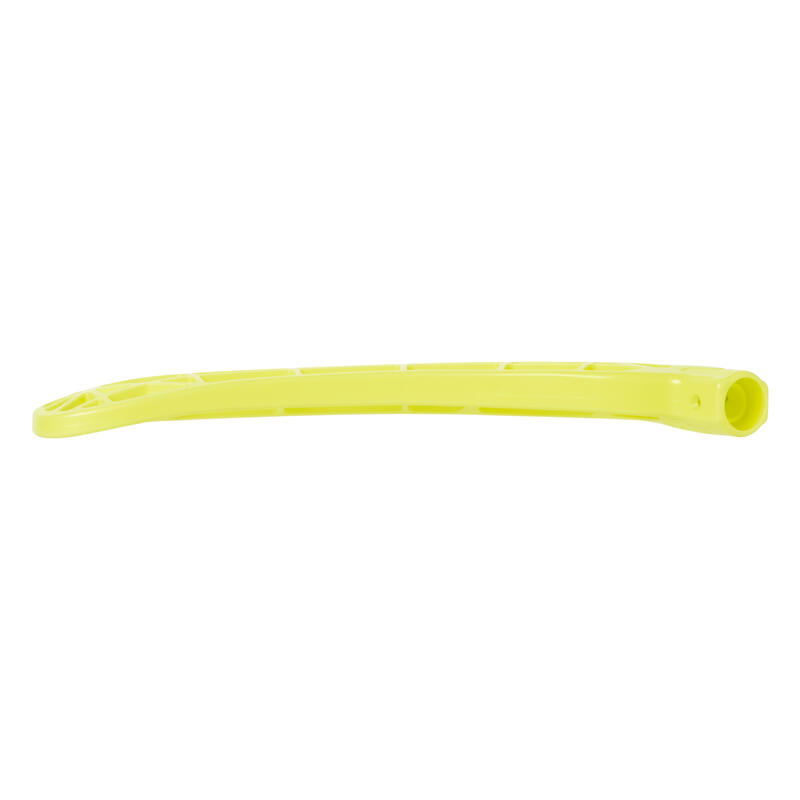 Palette de floorball droite jaune acide fluo