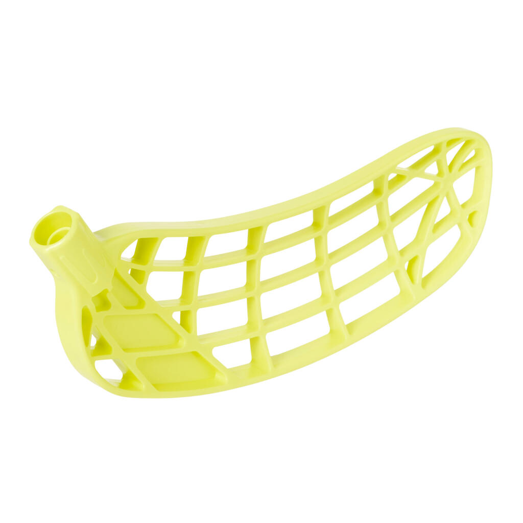 Živo rumena lopatka za floorball palico za levičarje