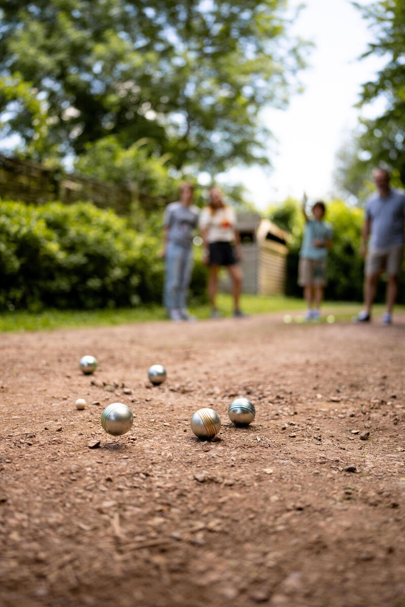 Sada barevných koulí na pétanque 8 ks