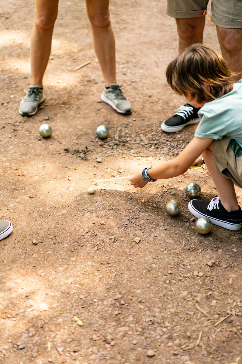 JEU DE 8 BOULES DE PETANQUE COULEUR LOISIR