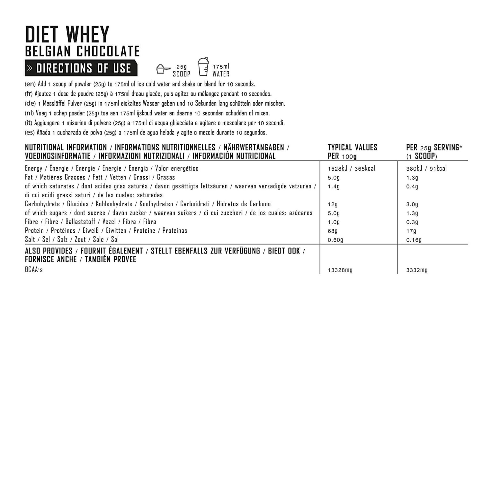 PHD Diet Whey 1kg Strawberry