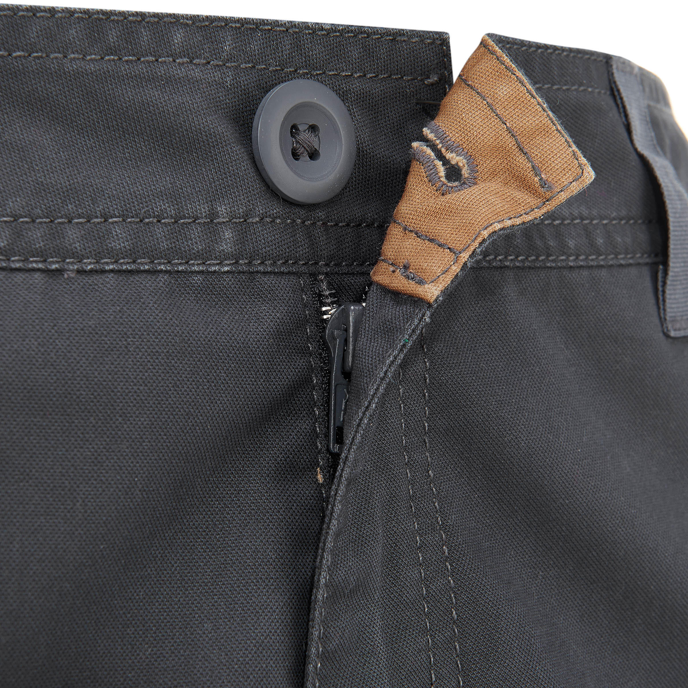 NH500 Men's Hiking Trousers - Dark Grey 5/9