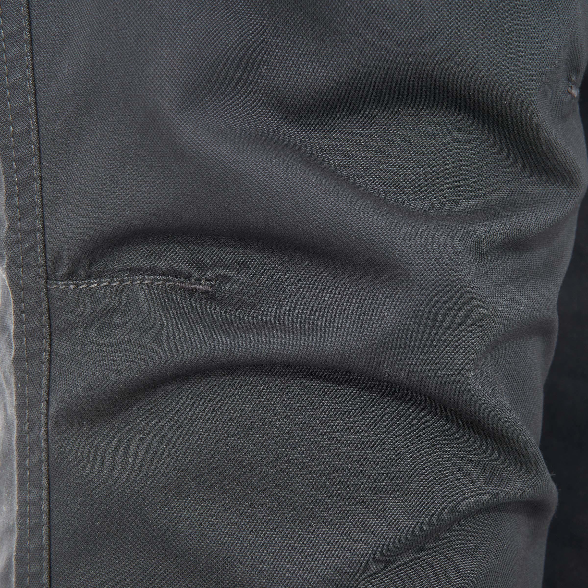 NH500 Men's Hiking Trousers - Dark Grey 7/9