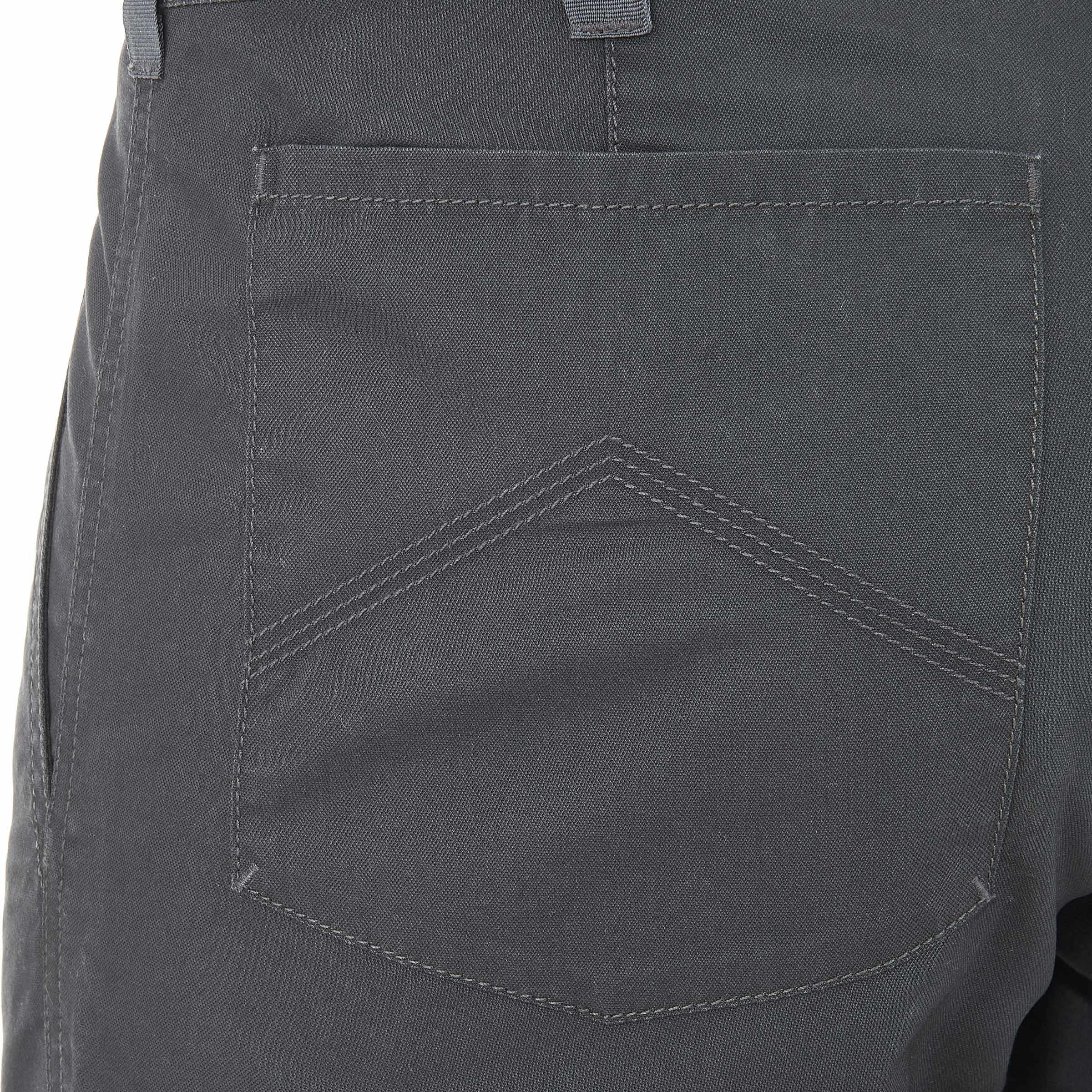 NH500 Men's Hiking Trousers - Dark Grey 3/9