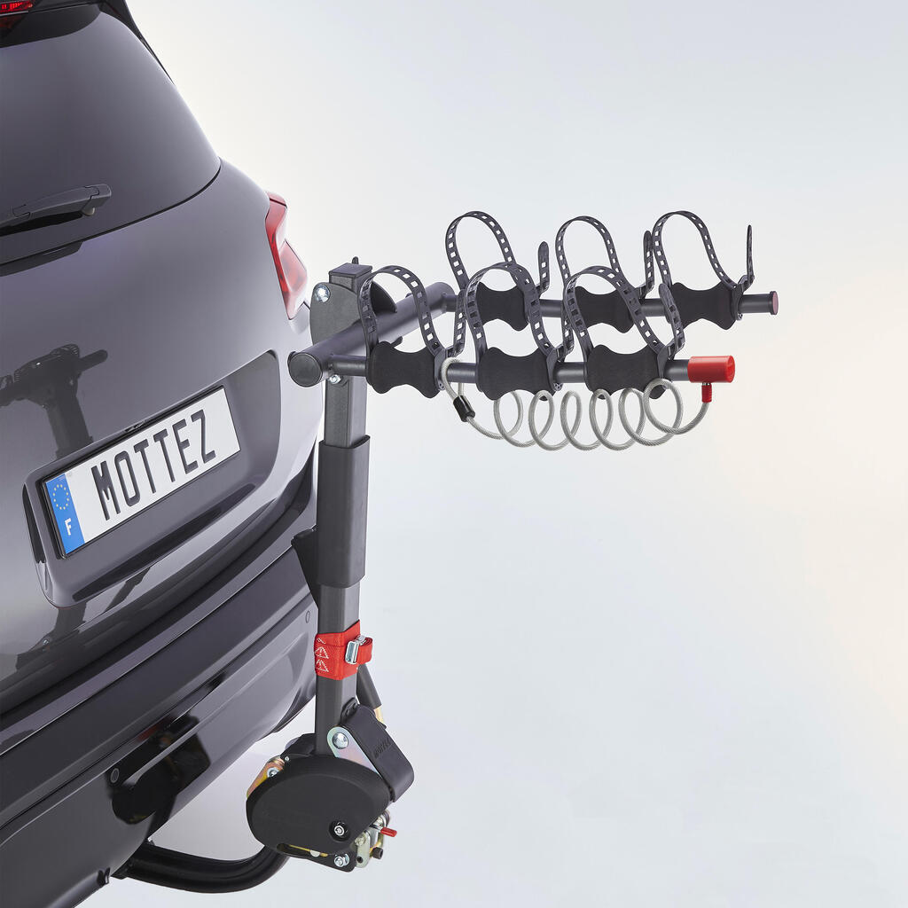 3-Bike Towbar-Mounted Electric Bike Carrier Hercule