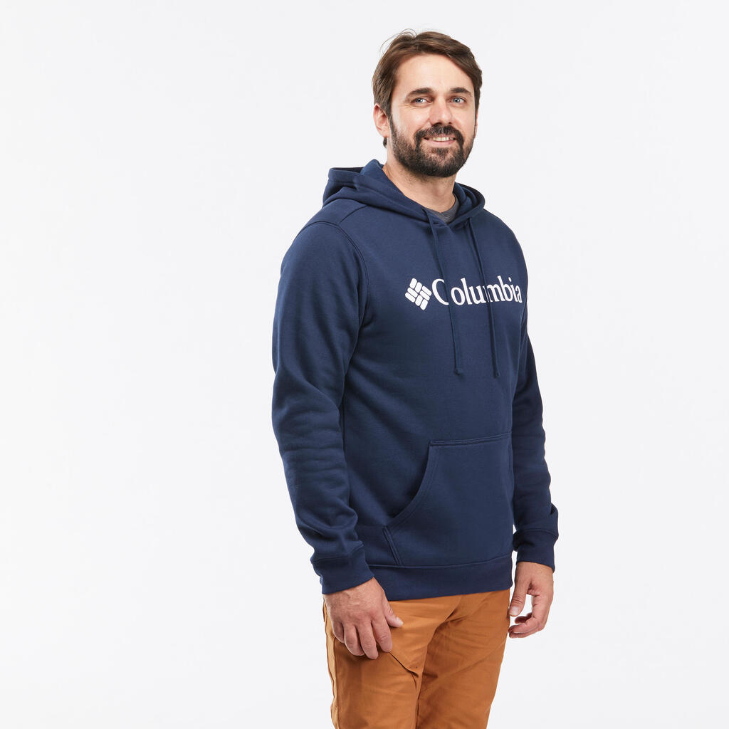 Sweatshirt Naturwandern Wells Way Columbia mit Kapuze Herren marineblau