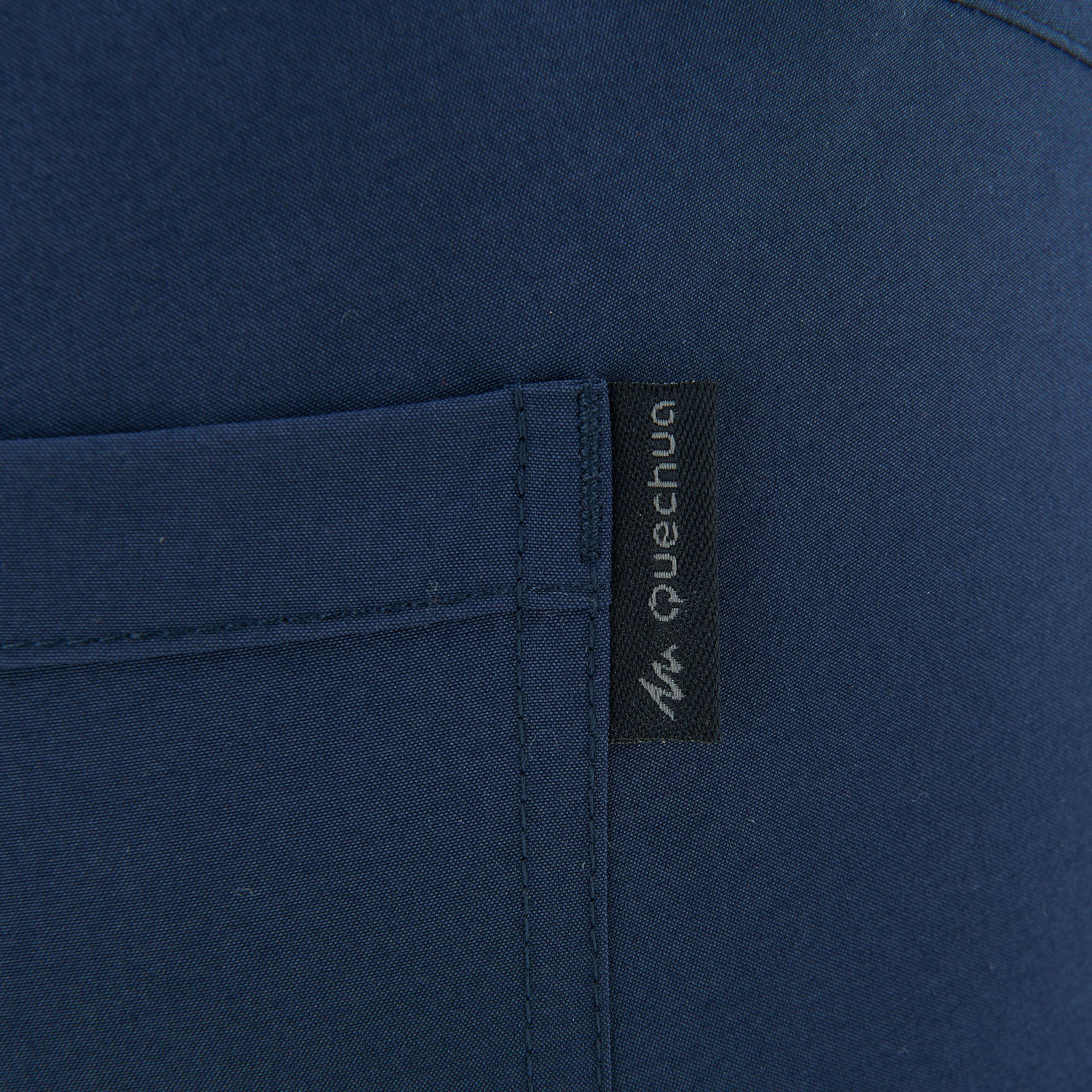 NH100 Women's Country Walking Trousers - Navy 3/8