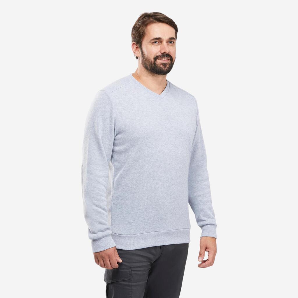 Men’s hiking jumper - NH150 - V-neck