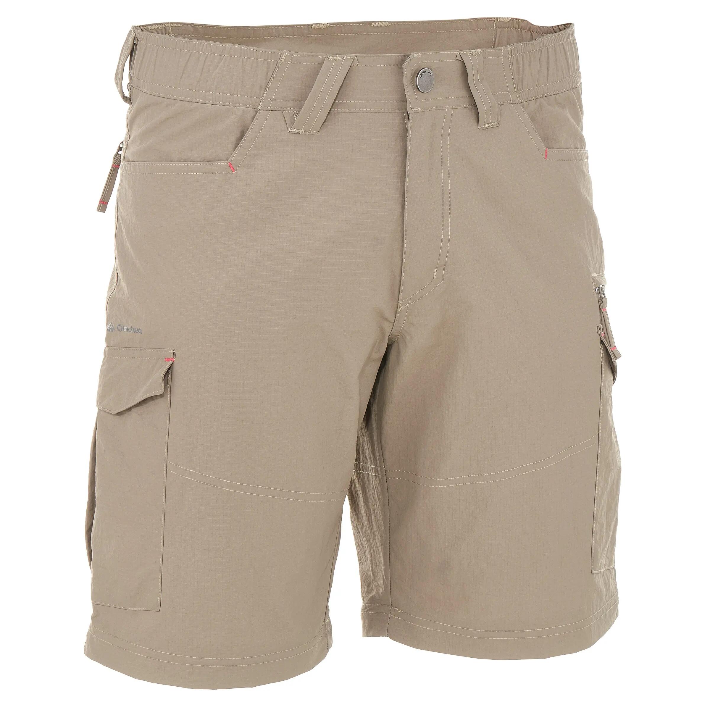Forclaz 100 Men's Adjustable Trekking Trousers - Beige 2/21