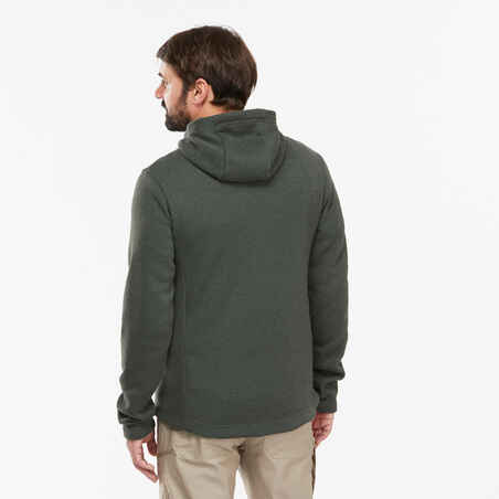 Hybrid Sweatjacke Herren - NH100 blau