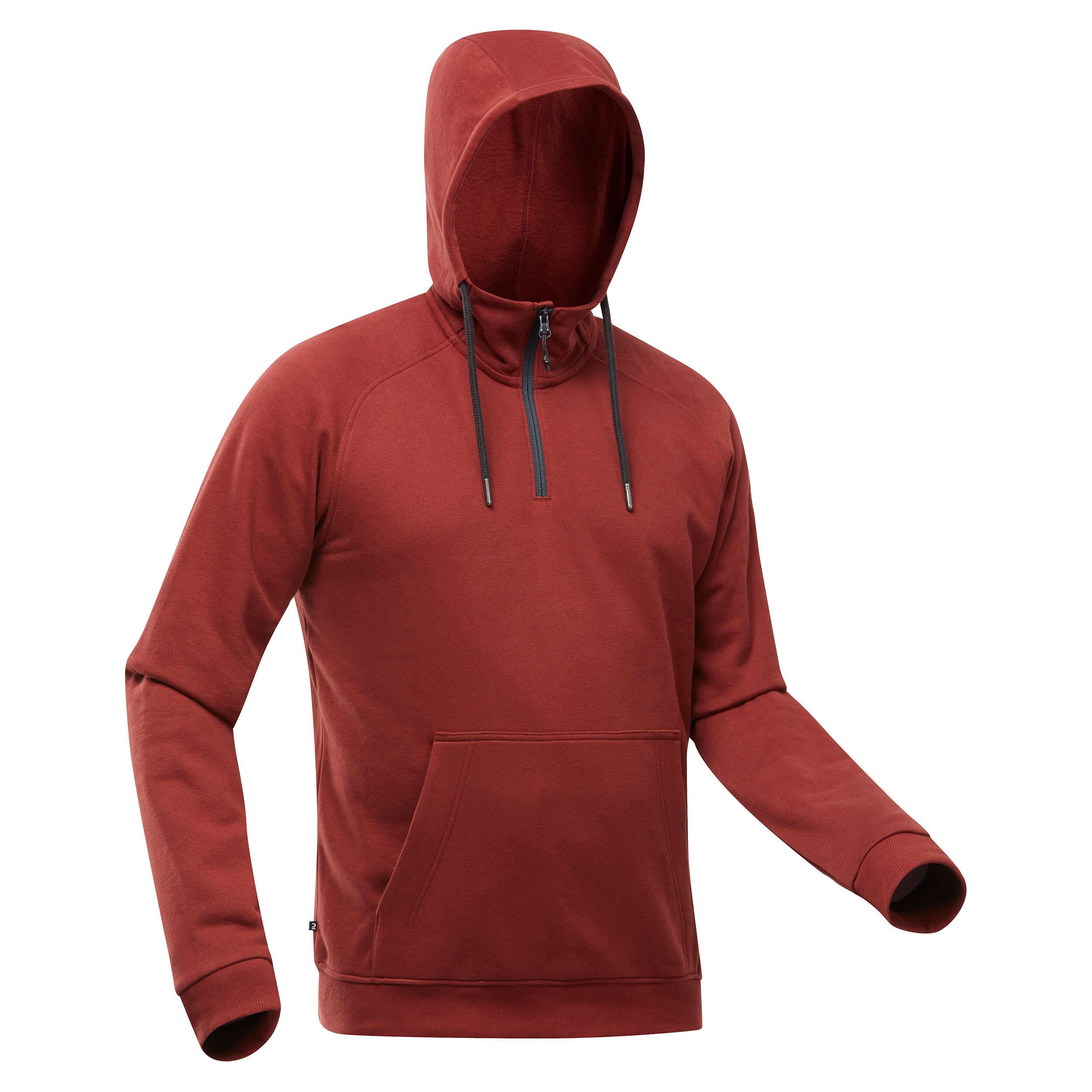 Sudadera Hombre Montaña y Senderismo Quechua NH150 Con Capucha Granate  QUECHUA | Decathlon