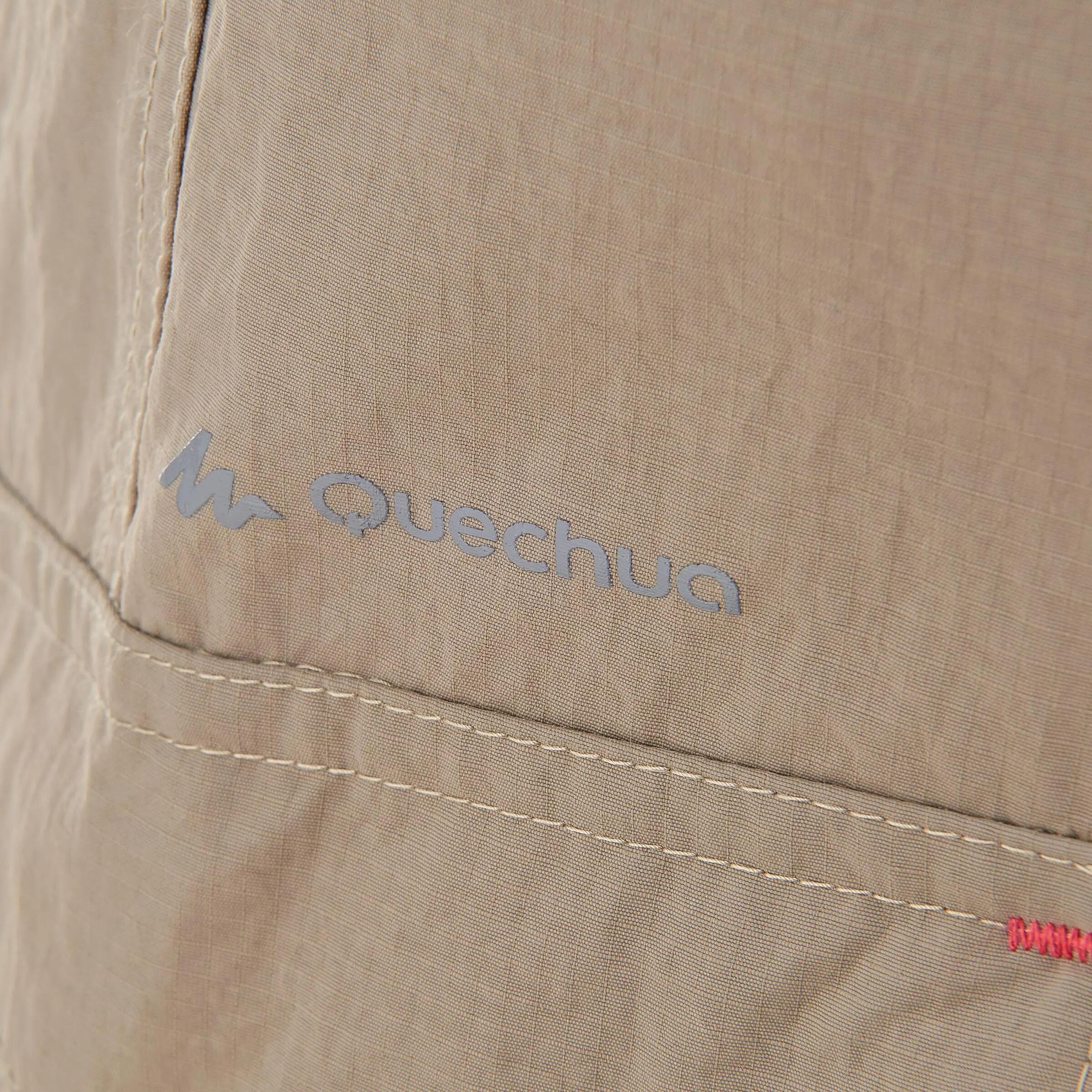 Forclaz 100 Men's Adjustable Trekking Trousers - Beige 12/21
